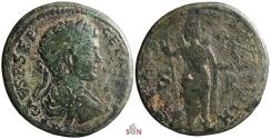Ancient Coins - Geta AE 32 mm - Pisidia, Antioch - Mên standing facing - BMC 54