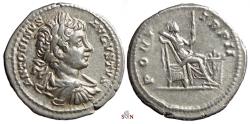 Ancient Coins - Caracalla Denarius - Securitas right - RIC 29