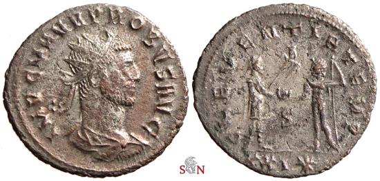 Ancient Coins - Probus Antoninianus - CLEMENTIA TEMP - RIC 905 - ex Grohs-Fligely collection 1875-1962