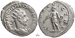 Ancient Coins - Aemilian Antoninianus - DIANAE VICTRI - RIC 2b