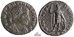 Ancient Coins - Constantinus I. the Great Follis - MARTI CONSERVATORI - RIC 141