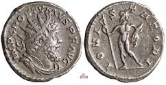 Ancient Coins - Postumus Antoninianus - IOVI STATORI - Elmer 363 - Ex Zschucke Collection