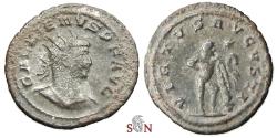Ancient Coins - Gallienus Antoninianus - VIRTVS AVGVSTI - Hercules - Goel 1616e - Antioch mint