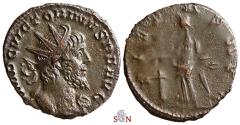 Ancient Coins - Victorinus Antoninianus - PIETAS AVG - Elmer 741