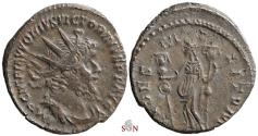 Ancient Coins - Victorinus Antoninianus - first emission with the full name - Elmer 648 - Very Rare