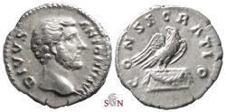 Ancient Coins - Divus Antoninus Pius Denarius - CONSECRATIO - RIC 431