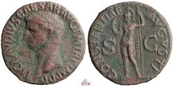 Ancient Coins - Claudius As - CONSTANTIAE AVGVSTI / SC - RIC 111