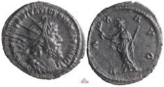 Ancient Coins - Victorinus Antoninianus - Very Rare first emission with the full name of Victorinus - Elmer 646 - Ex Zschucke Collection