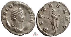 Ancient Coins - Salonina Antoninianus - PIETAS AVG - RIC 21 var.