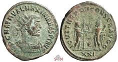 Ancient Coins - Maximianus I. Antoninianus - IOVI ET HERCV CONSER AVGG - ex Grohs-Fligely collection 1875-1962