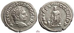 Ancient Coins - Caracalla Denarius - Aesculapius - RIC 253