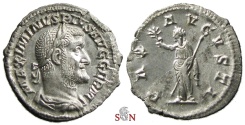 Ancient Coins - Maximinus I Thrax Denarius - PAX AVGVSTI - RIC 19