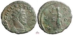 Ancient Coins - Allectus Antoninianus - PAX AVG - London mint - RIC 86