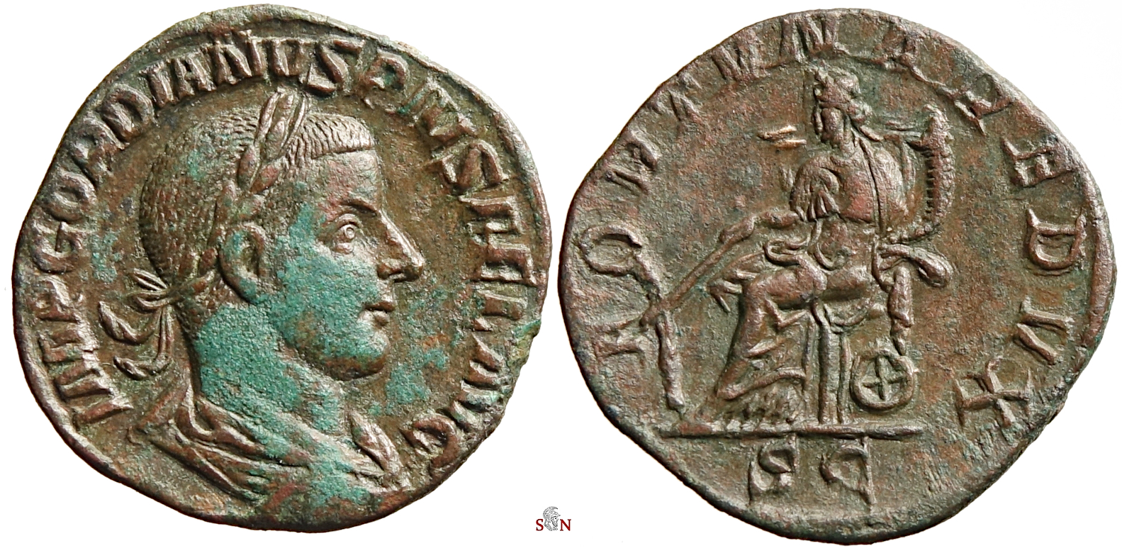 Gordianus III. Sestertius - FORTVNA REDVX - RIC 331a | Roman Imperial Coins
