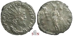 Ancient Coins - Victorinus Antoninianus - Fides standing left - Elmer 654