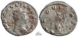 Ancient Coins - Gallienus Antoninianus - PROVID AVG - Mediolanum - Goebl 1360 d