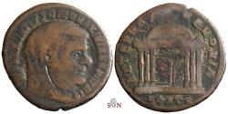 Ancient Coins - Divus Maximianus AE Follis - AETERNA MEMORIA - RIC 26