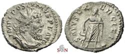 Ancient Coins - Postumus Antoninianus - SALVS EXERCITI - Elmer 418