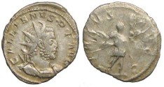 Ancient Coins - Gallienus Antoninianus - VIRTVS AVGG - RIC 58