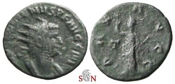 Ancient Coins - Gallienus Antoninianus - IMP GALLIENVS PF AVG GM - rare obv. legend - Goebl 158 k