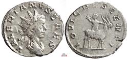 Ancient Coins - Valerianus II Antoninianus - IOVI CRESCENTI - Cologne mint - RIC 3