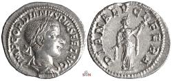 Ancient Coins - Gordianus III. Denarius - DIANA LVCIFERA - RIC 127
