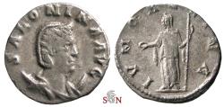 Ancient Coins - Salonina Antoninianus - IVNO REGINA - RIC 29