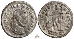 Ancient Coins - Maximinus Daia Follis - IOVI CONSERVATORI - RIC 50a
