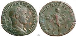 Ancient Coins - Gordianus Sestertius - MARTEM PROPVGNATOREM - RIC 333