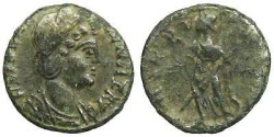 Ancient Coins - Helena AE 4 - PAX PVBLICA - RIC 33