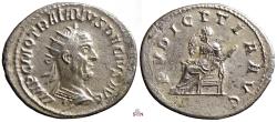 Ancient Coins - Trajanus Decius Antoninianus - PVDICITIA AVG - RIC 46a