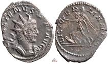 Ancient Coins - Gallienus Antoninianus - VICT GERMANICA - RIC 44