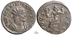 Ancient Coins - Maximianus Antoninianus - IOVI AVGG - RIC 385