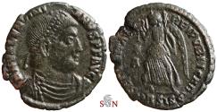 Ancient Coins - Valentinianus I. AE 18 mm - SECVRITAS REIPVBLICAE - RIC 7a