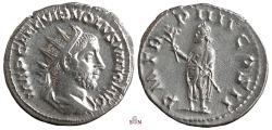 Ancient Coins - Volusianus Antoninianus - Emperor standing left - RIC 140
