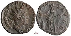 Ancient Coins - Tetricus I Antoninianus - SALVS AVGG - Elmer 779 - Ex Zschucke Collection