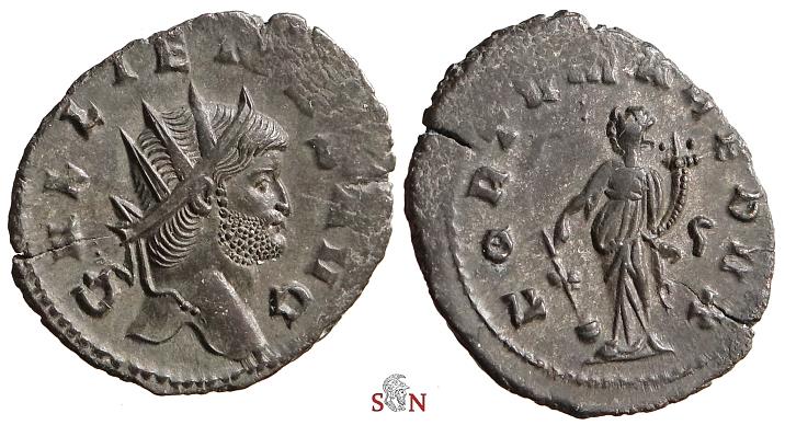 Ancient Coins - Gallienus Antoninianus - FORTVNA REDVX - RIC 193