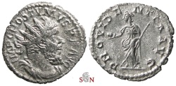 Ancient Coins - Postumus Antoninianus - PROVIDENTIA AVG - Elmer 337