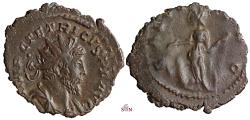 Ancient Coins - Tetricus I Antoninianus - SALVS AVGG - Elmer 779 - Ex Zschucke Collection