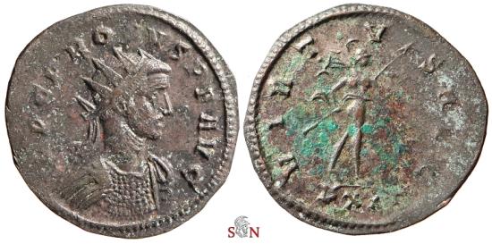 Ancient Coins - Probus Antoninianus - VIRTVS AVG - RIC 428 - ex Grohs-Fligely collection 1875-1962