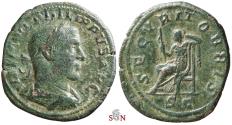 Ancient Coins - Philippus I. Sestertius - SECVRIT ORBIS - RIC 190