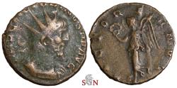Ancient Coins - Victorinus Antoninianus - VICTORIA AVG - Elmer 744