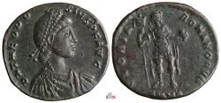 Ancient Coins - Theodosius I. AE 22 mm - GLORIA ROMANORVM - Nicomedia - RIC 46