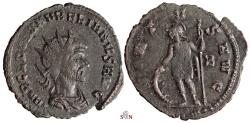 Ancient Coins - Aurelianus Antoninianus - VIRTVS AVG - RIC 141 - rare with DOM legend
