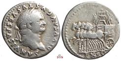 Ancient Coins - Divus Vespasianus Denarius - Quadriage - RIC 361