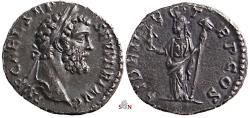 Ancient Coins - Septimius Severus Denarius - FIDEI LEG TR P COS - RIC 1