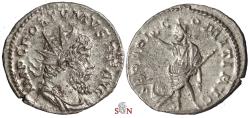 Ancient Coins - Postumus Antoninianus - SERAPI COMITI AVG - Elmer 382