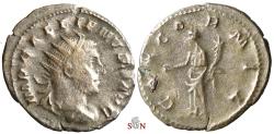 Ancient Coins - Gallienus Antoninianus - CONCOR MIL - Goebl 806 o