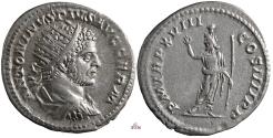 Ancient Coins - Caracalla Antoninianus - Serapis - RIC 263e