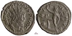 Ancient Coins - Postumus Antoninianus - ORIENS AVG - P - Elmer 568 - Ex Zschucke Collection